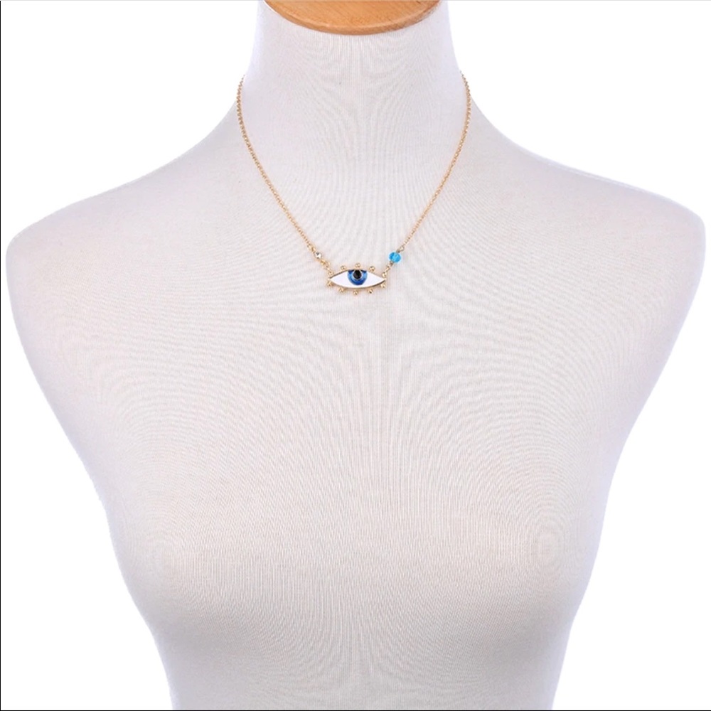 Evil Eye Necklace - Picture 2 of 3